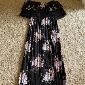 American eagle long floral dress